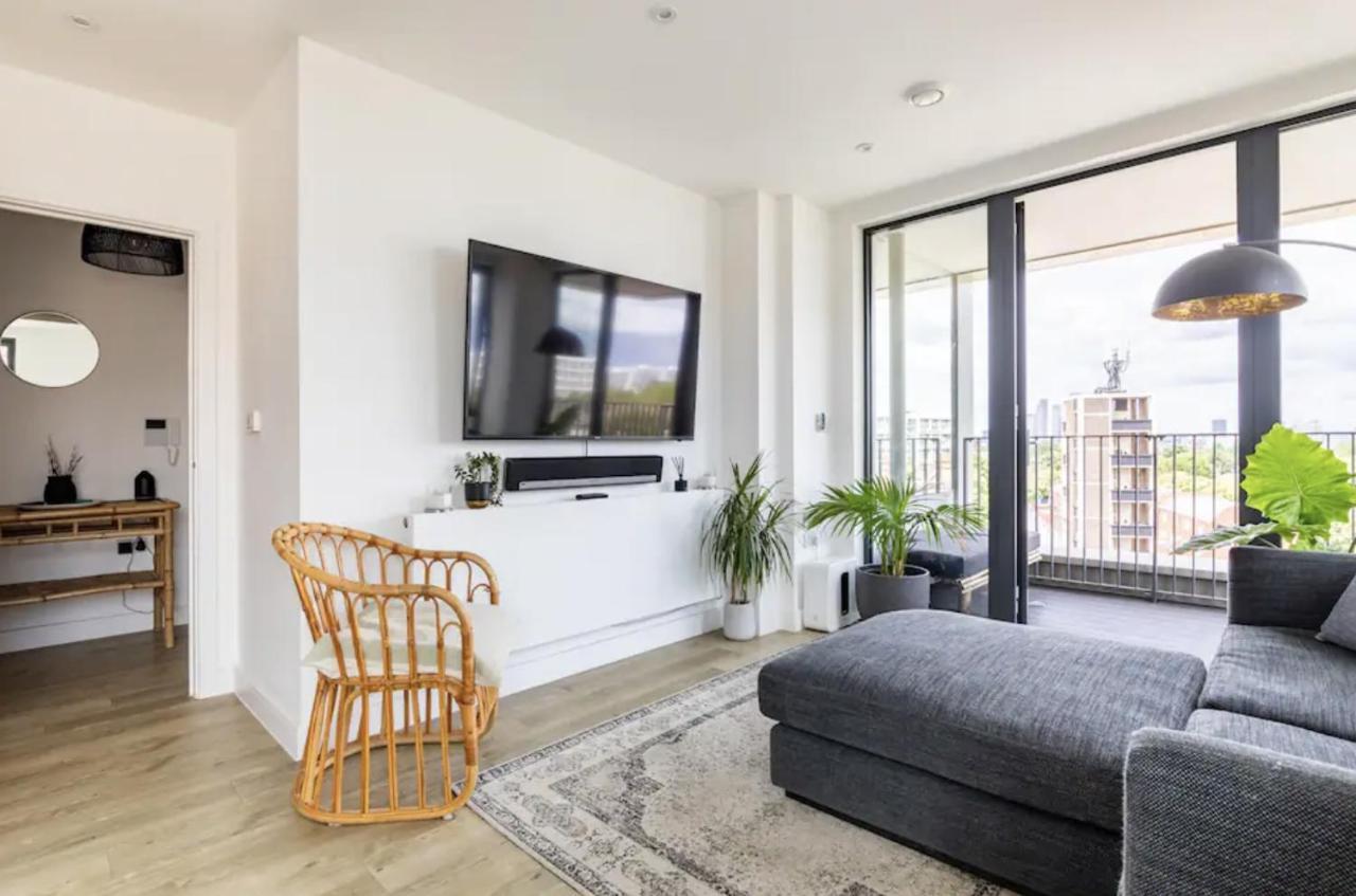 Modern 1 Bed L City Views L Work Space Londres Exterior foto