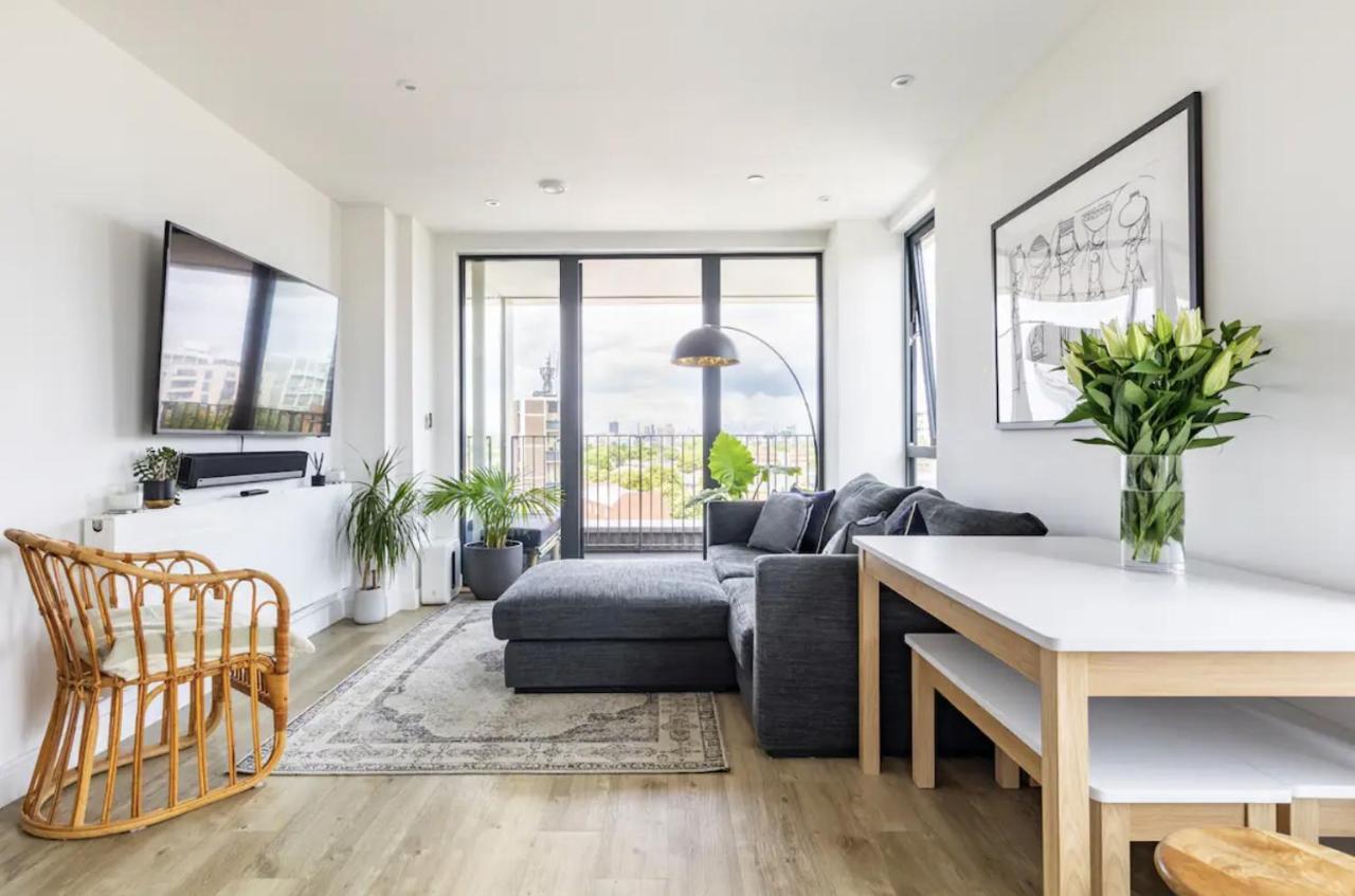 Modern 1 Bed L City Views L Work Space Londres Exterior foto