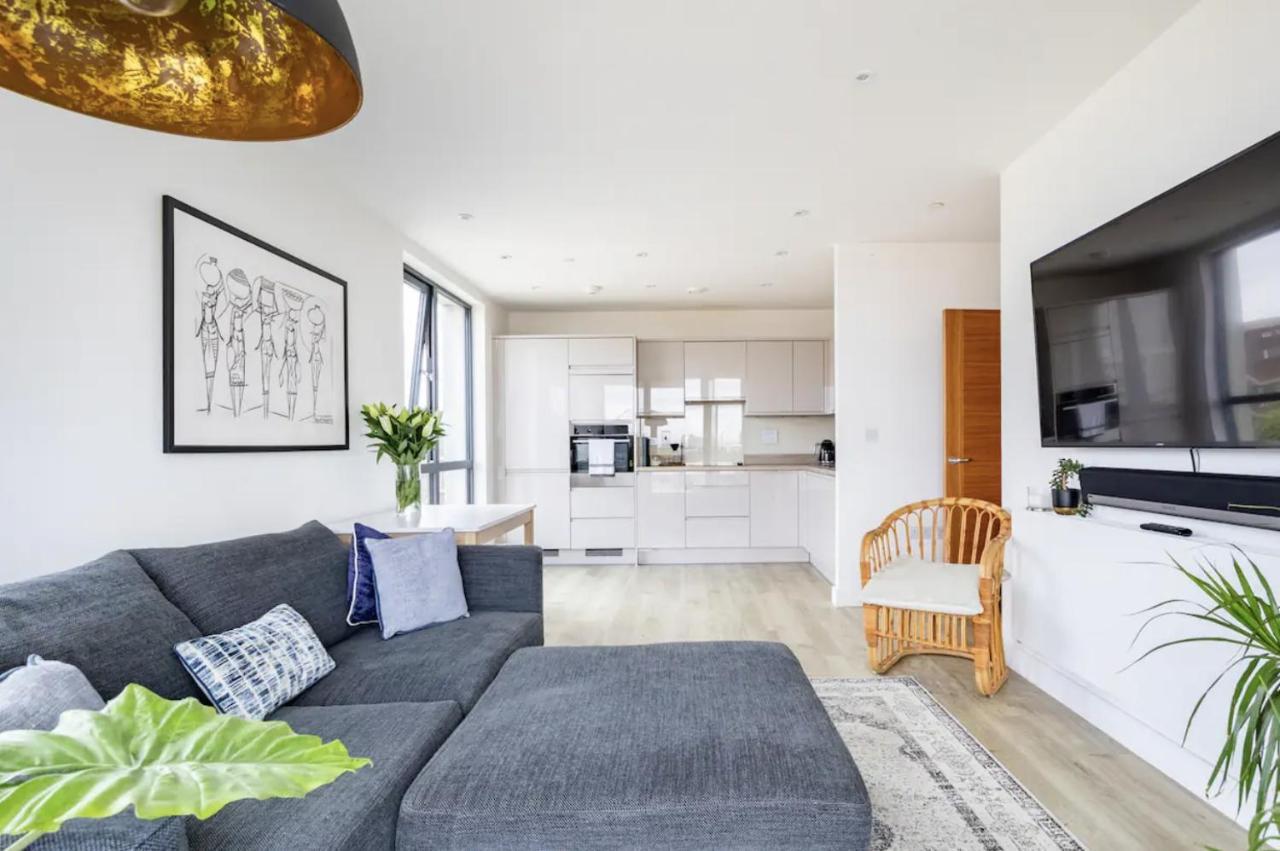 Modern 1 Bed L City Views L Work Space Londres Exterior foto