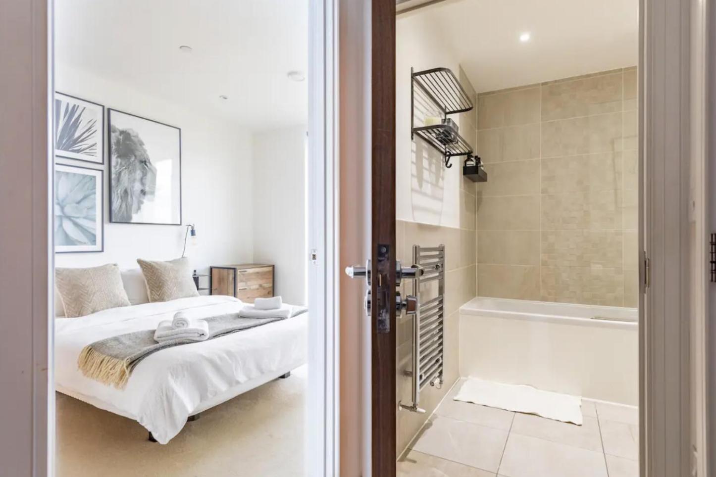 Modern 1 Bed L City Views L Work Space Londres Exterior foto